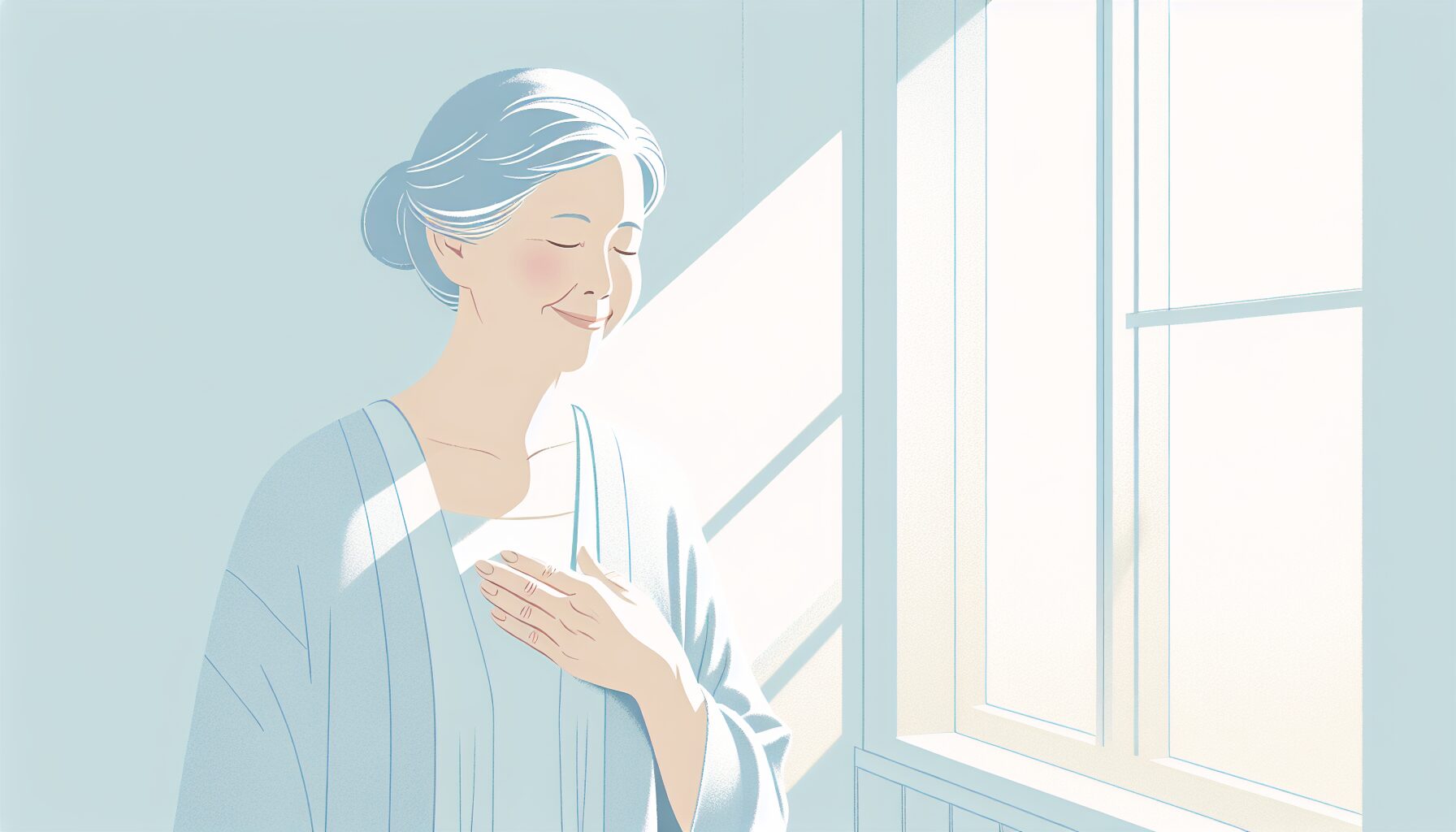 意思表示カードを持つ安心のイメージ