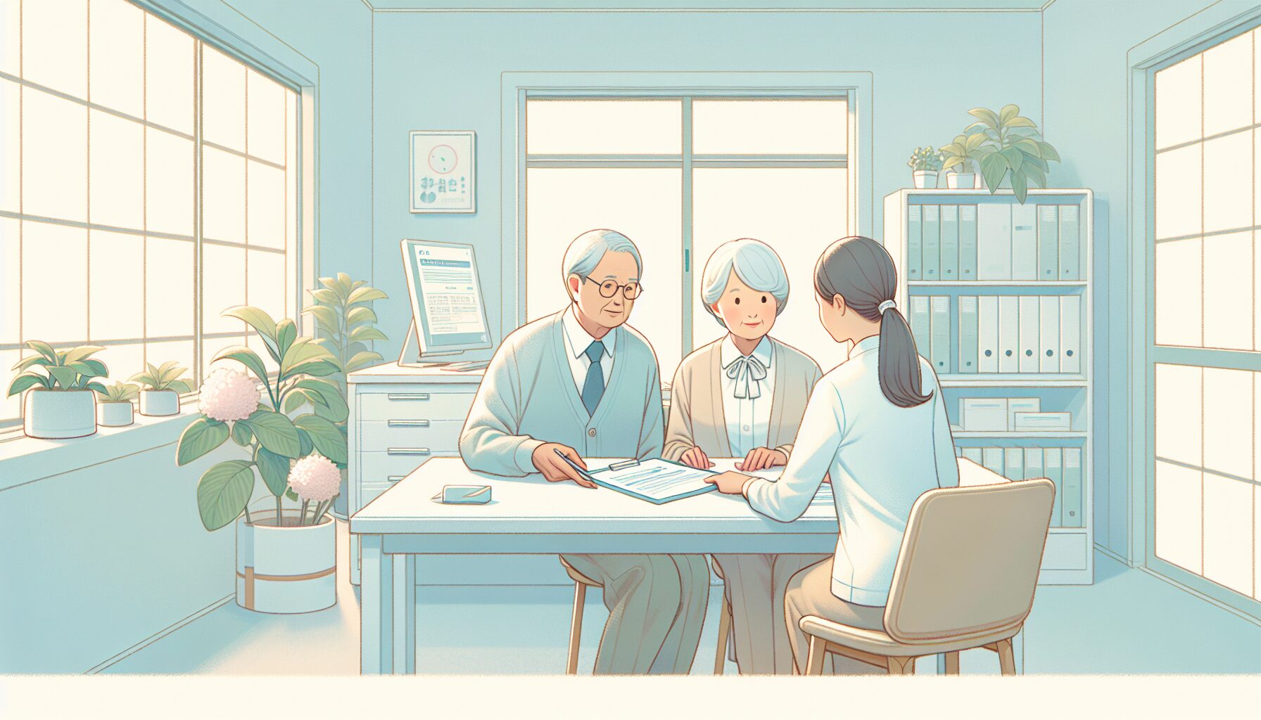 身元保証サービスの相談風景