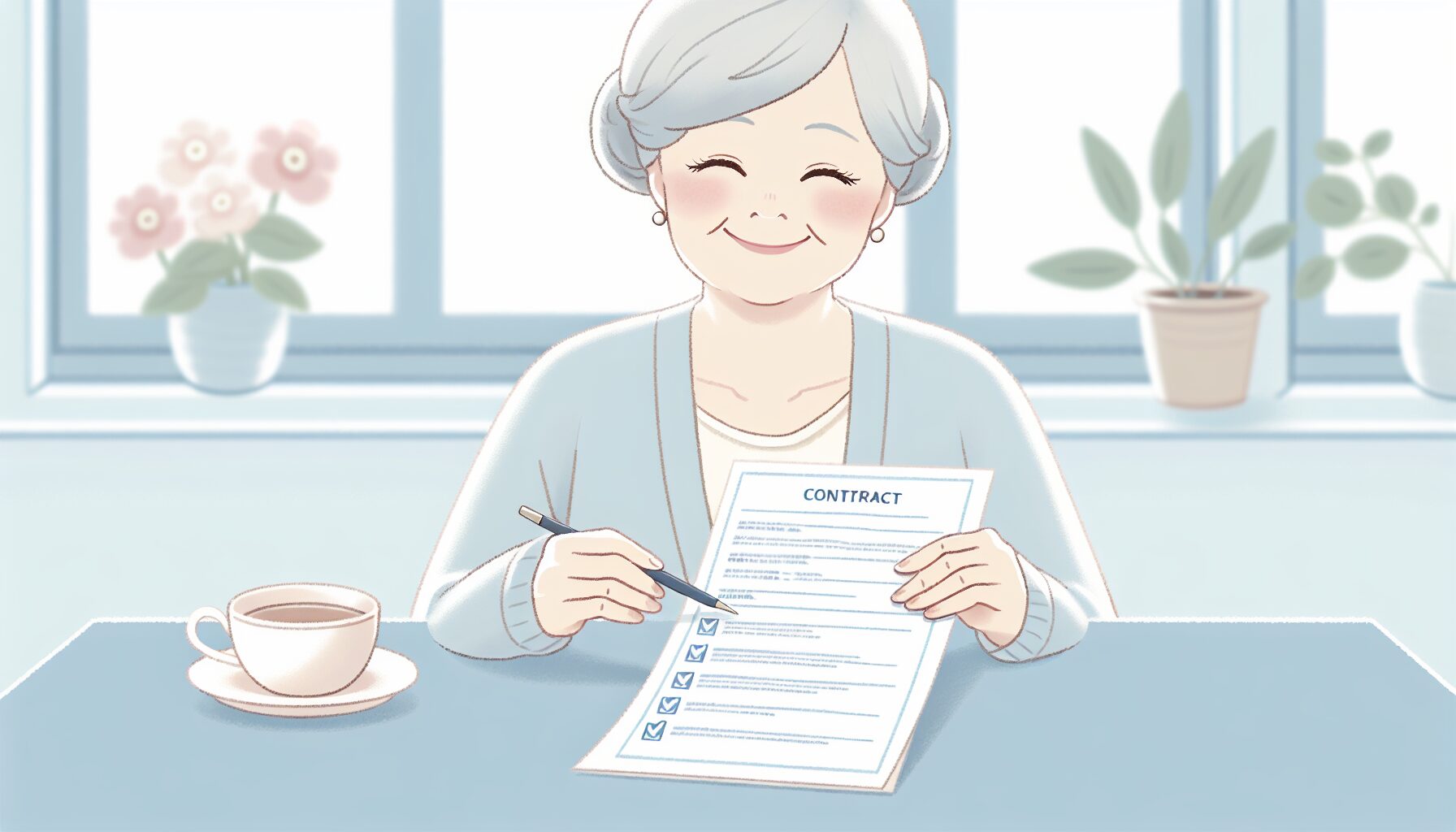 契約内容の確認チェックリスト