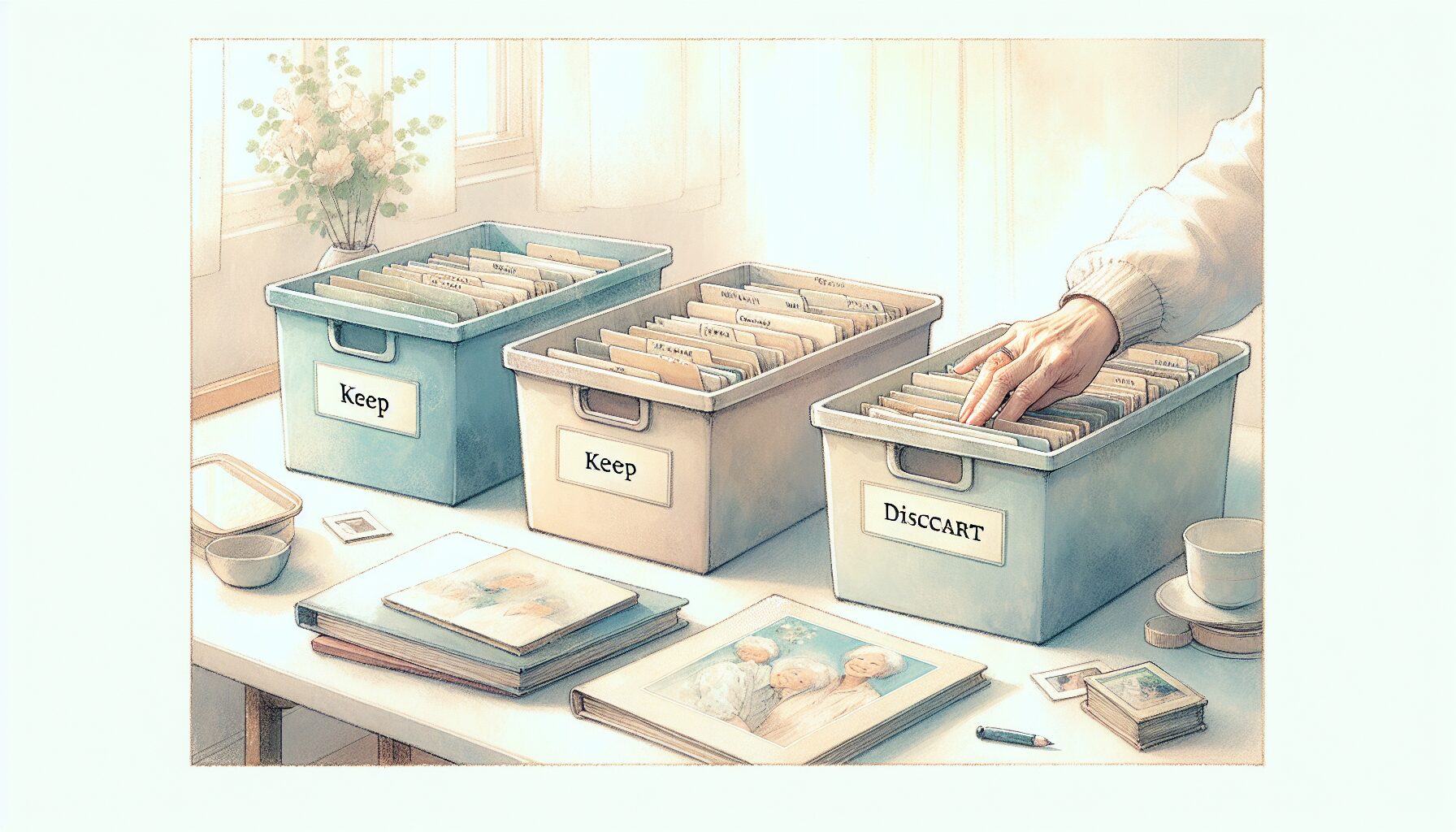 生前整理の仕分け方法