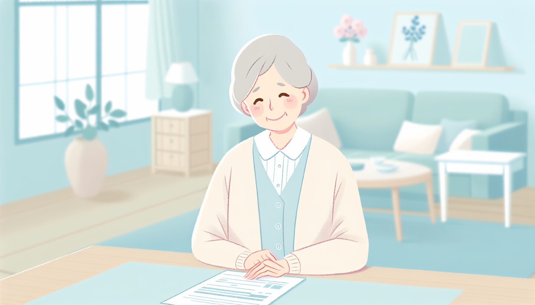 信頼できる受任者を選ぶための基準を示すイラスト