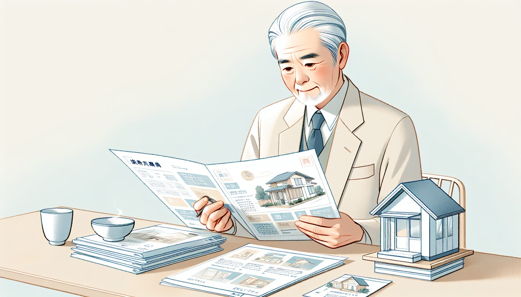 高齢者向け住まいの比較検討イメージ